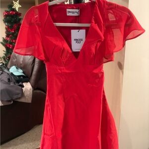 Princess Polly Scarlet Mini Dress